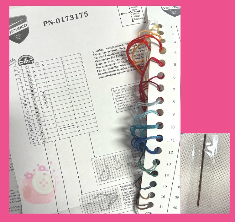 Hoe begin je aan je kruissteek borduurpakket?