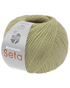 Lana Grossa Meilenweit seta kl.55 (aqua blauw)